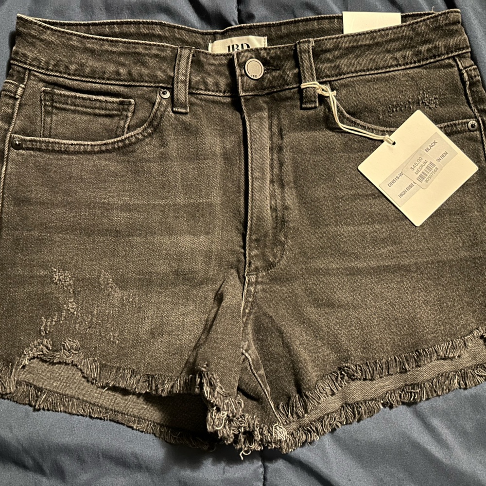 NWT JBD black jean shorts - Medium